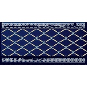 Бордюр Almera Ceramica Noblesse Cenefa Delis Cobalto Silver